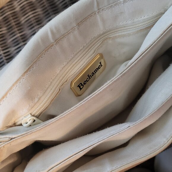 Vintage Bechamel Genuine Leather Crossbody Bag Upcycled - Picture 8 of 15